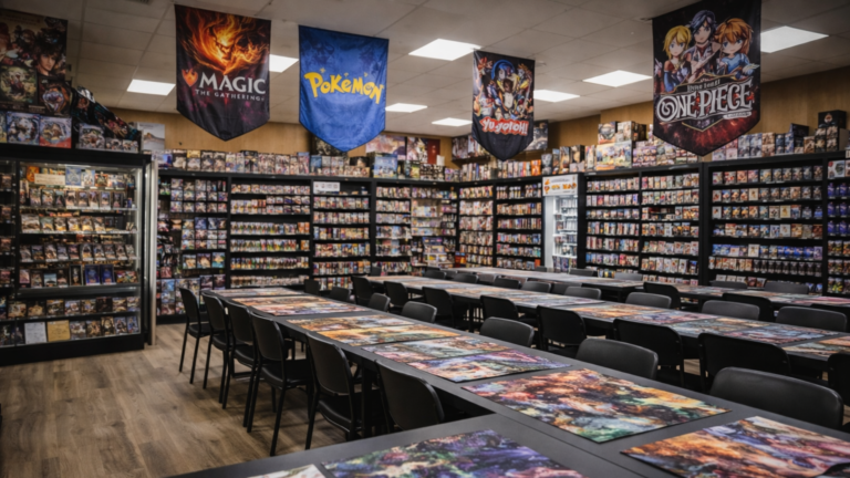 TCG Shop Finder – Local Trading Card Game Store Interior TCG Shop Finder – Local Trading Card Game Store Interior